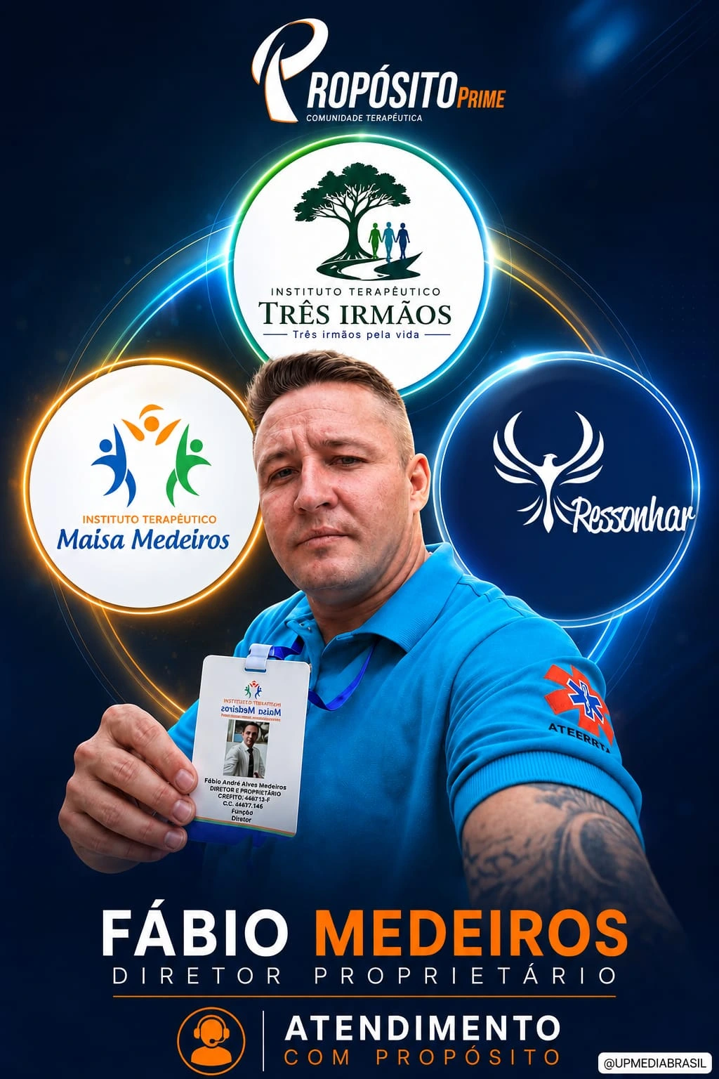 Fabio Medeiros - Fundador Ressonhar